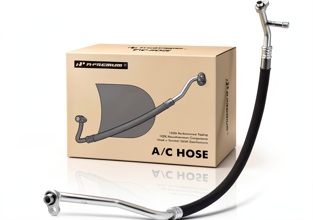 Installing A-Premium A/C suction hose in a Chevrolet Traverse
