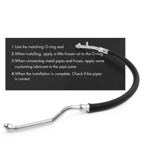 A/C Suction Hose A-Premium Four‑Layer for SUV-5