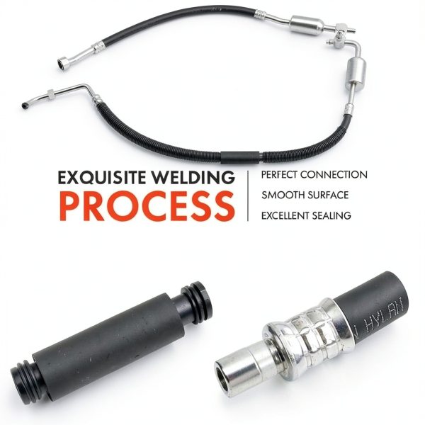 A-Premium AC Suction Hose APACH1208 for Cadillac Chevrolet GMC-4
