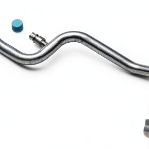 UAC Air Conditioning Suction Hose HA 111357C Silver Aluminum-0