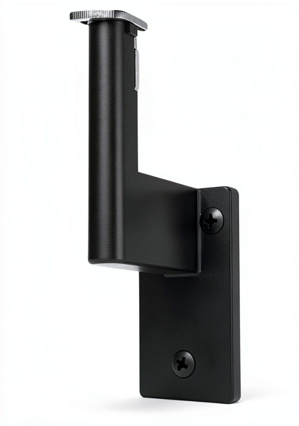 Promenaid 5ft Flush Handrail Kit Black Indoor/Outdoor Pivot Brackets-3